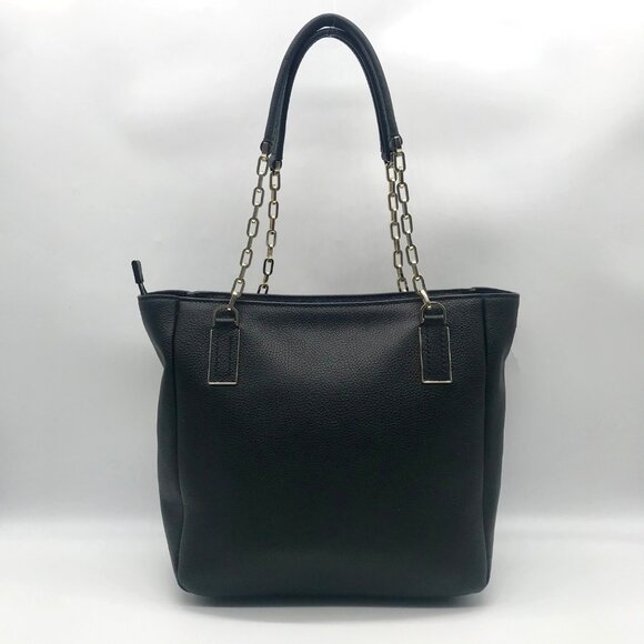 Kate Spade New York Black Leather Kingston Drive Vivian Tote Bag - Picture 2 of 10